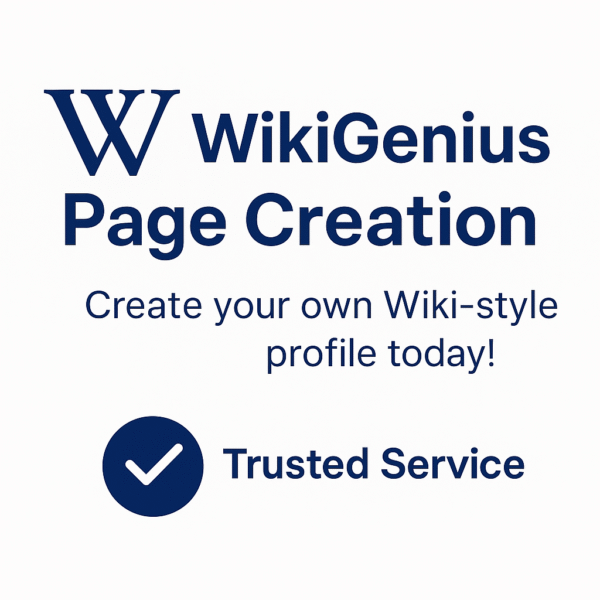 WikiGenius Page Creation service