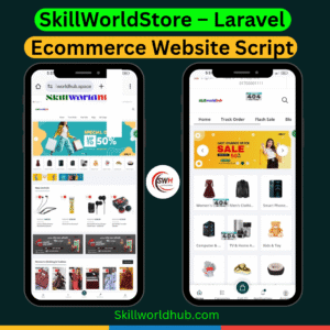 SkillWorldStore – Laravel Ecommerce Website Script