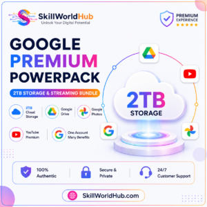 Google Premium PowerPack - 2TB Storage & Streaming Bundle