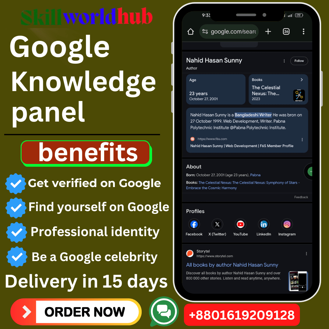 Google Knowledge Panel for Authors & Public Personalities - Image 12