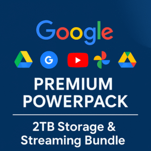 Google Premium PowerPack - 2TB Storage & Streaming Bundle