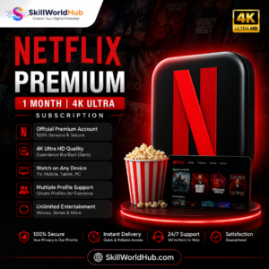 Netflix Premium – 1 Month | 4K Ultra HD