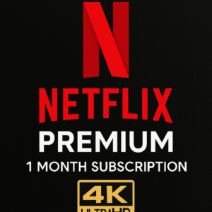 Netflix Premium – 1 Month | 4K Ultra HD