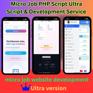 Micro Job PHP Script Ultra